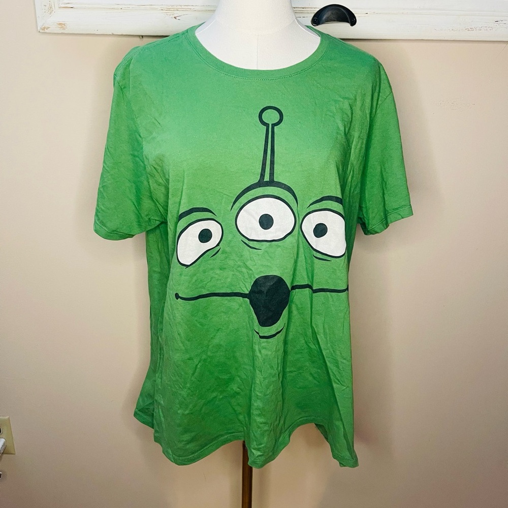 DISNEY Toy Story Green Tee with Alien Design